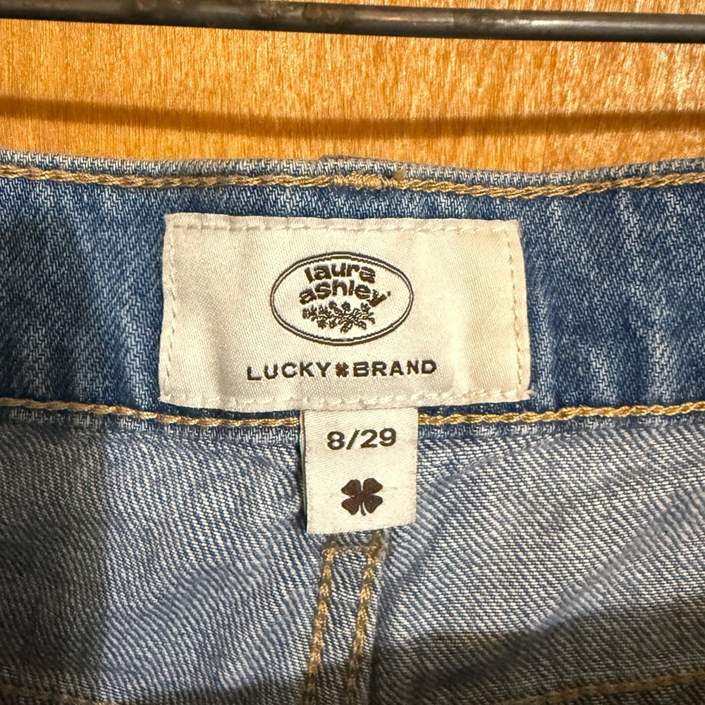 Lucky Brand Patchwork Shorts sz 8 - Picture 3 of 4